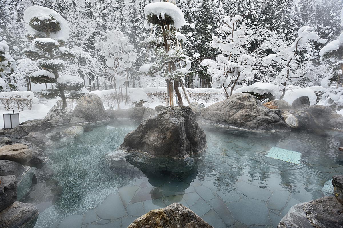 Hot Springs in Winter