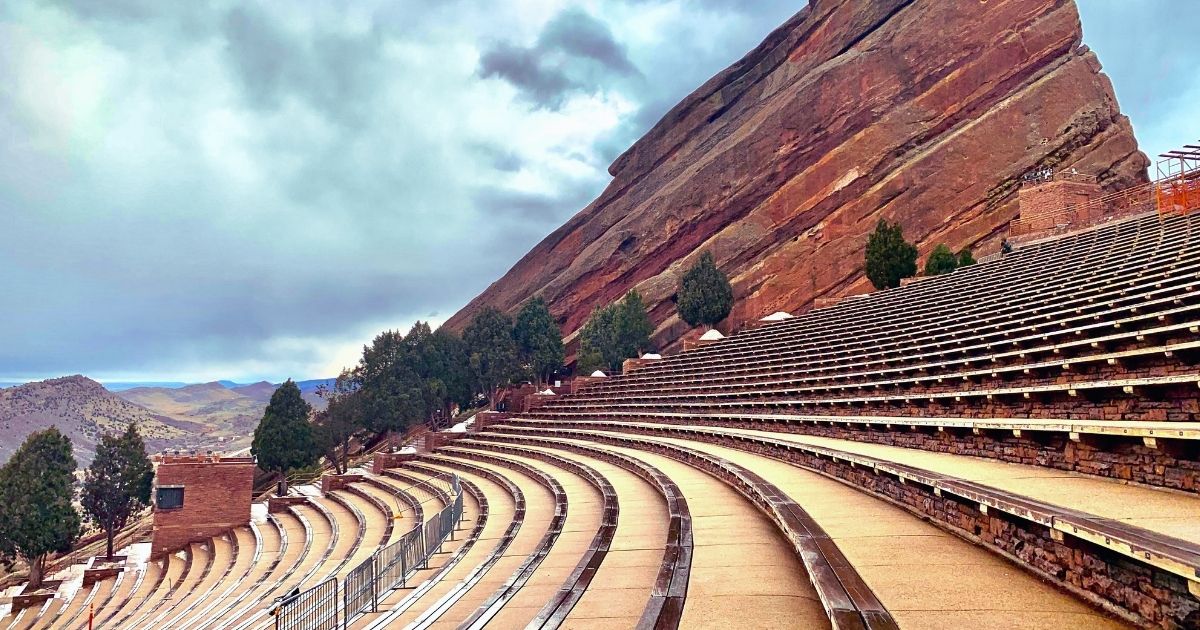 Red Rocks Amphitheater near Denver, Colorado