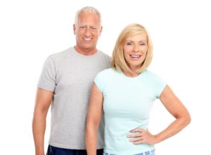 Over 55 Couple Exercise Work Out Gym Community